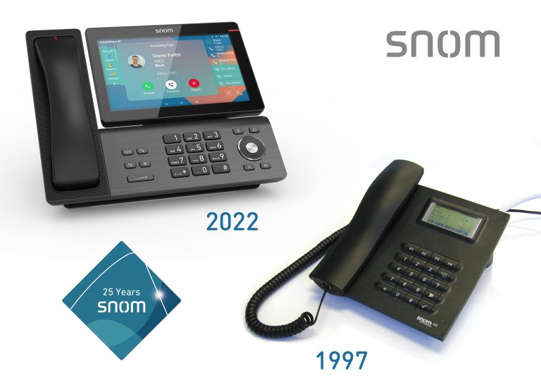 Anniversaire de Snom : le pionnier européen de la téléphonie IP