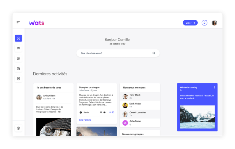 Wats présente la nouvelle version de sa solution Wats for Teams