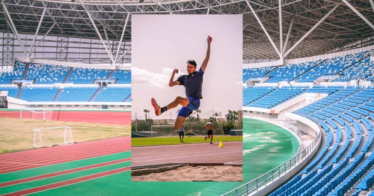 SCC France devient sponsor officiel de Valentin Bertrand, spécialiste du saut en longueur