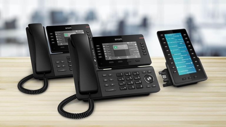 Snom enrichit sa gamme de téléphones de bureau D8xx avec trois nouveaux produits