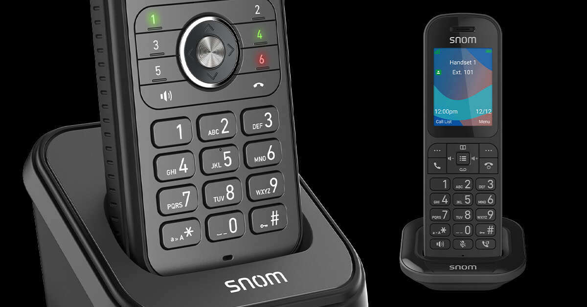 Snom enrichit sa gamme DECT pour les entreprises avec M253 et M256